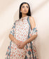 Women's Unstitched Light Khaddar Printed Multi 2 Piece Suit